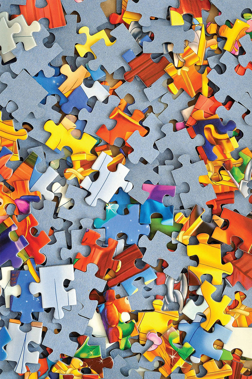 pile of puzzle pieces